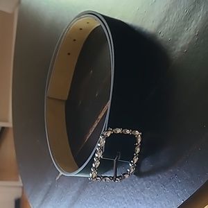 Black Belt w/ jeweled buckle